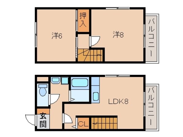 シティアーク北新の物件間取画像